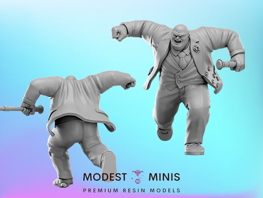 Kingpin of Crime |  32mm - 40mm Mini | Crisis Protocol Proxy | Superhero | Hall of Heroes
