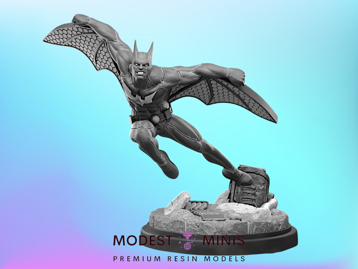 Knight of Tomorrow | 32mm - 40mm Mini | Crisis Protocol Proxy | Superhero | Hall of Heroes