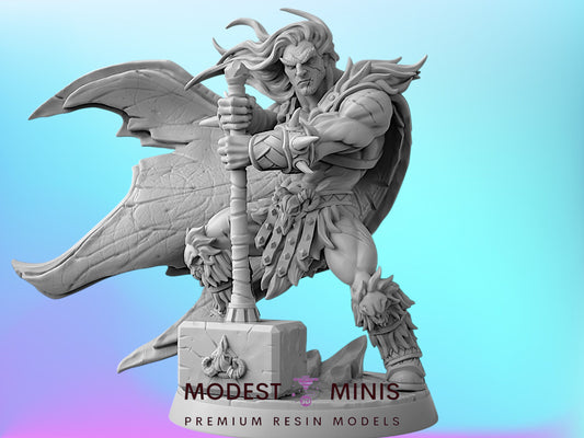 Krommir | 28mm - 75mm Scale Resin Minis | DnD | Frostgrave Artisan Guild Barbarians