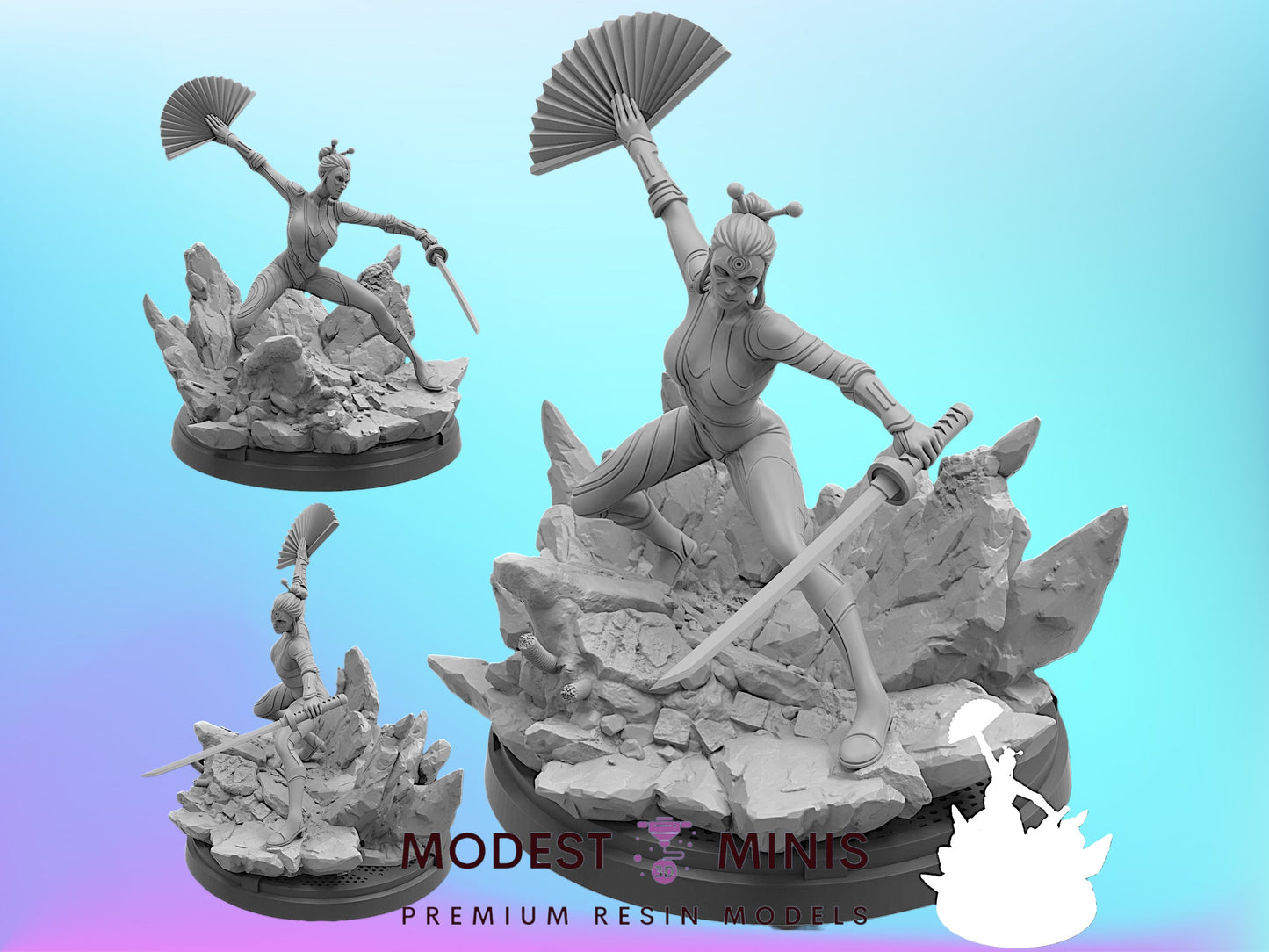 Lady Bullseye | 32mm - 40mm Mini | Crisis Protocol Proxy | Superhero | Trident