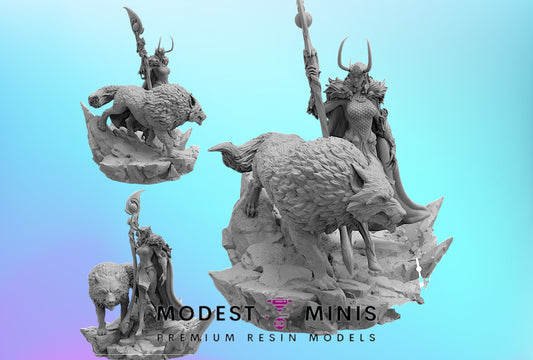 Lady Loki | 32mm - 40mm Mini | Crisis Protocol Proxy | Superhero | Trident
