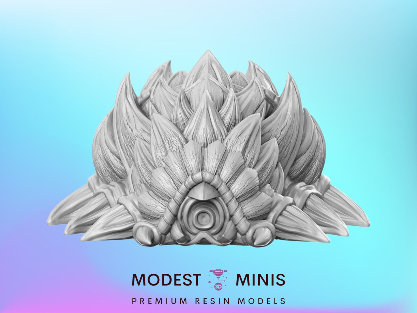DQ Lavos - 32mm Scale DnD Miniature | Dungeons and Dragons | JRPG Mini - RN Estudio