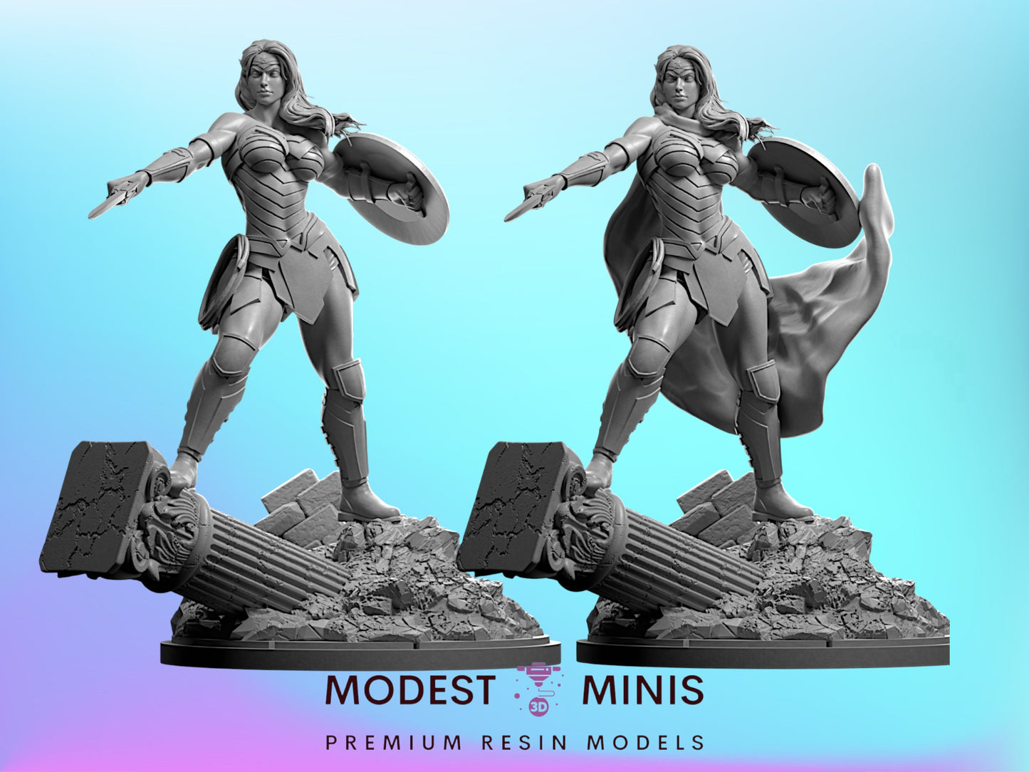 Legion Diana | Resin Miniature Proxy for Crisis Protocol