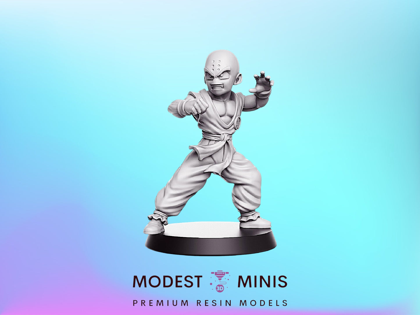 DBZ Lil Buddy - 32mm Scale DnD Miniature | Anime | JRPG Mini - RN Estudio