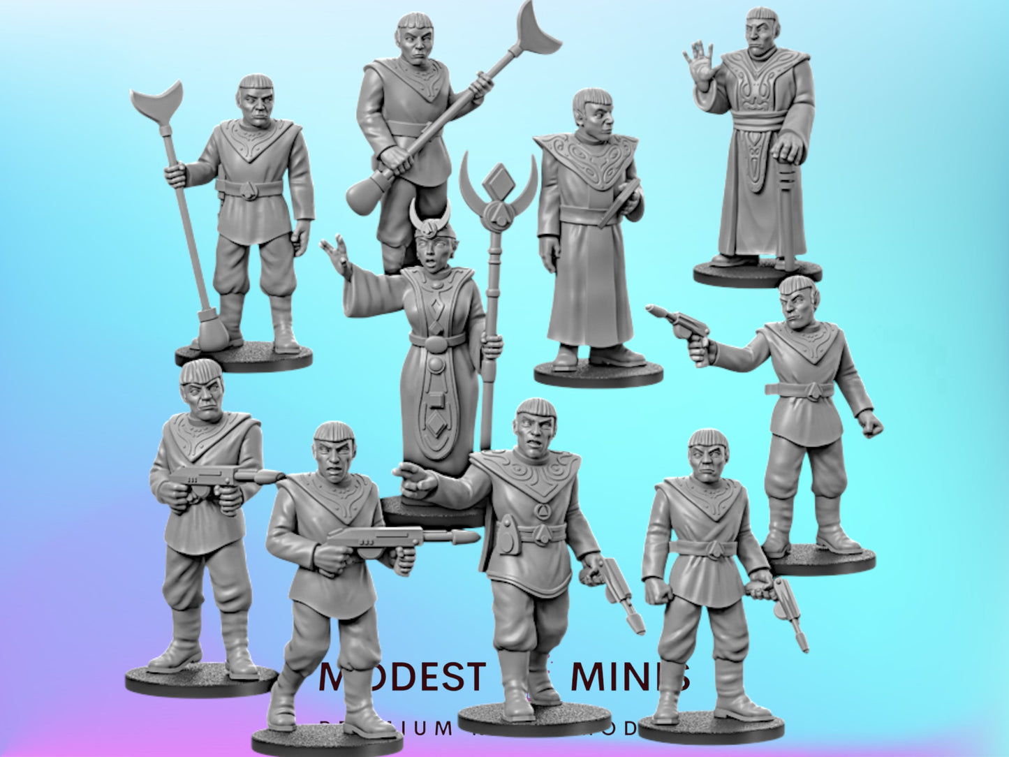 Logikons - 28mm - 75mm Scale | Sci Fi | Star Trek Mini