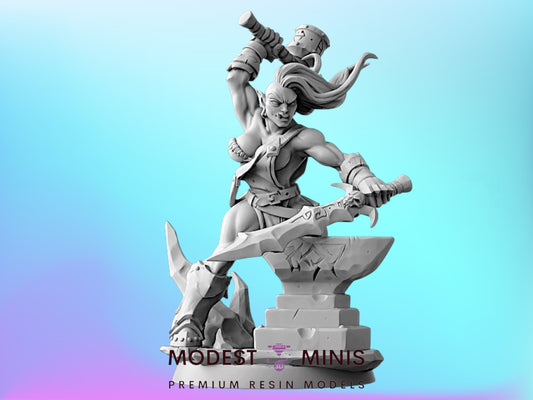 Logranna Orc | 28mm - 75mm Scale Resin Minis | DnD | Artisan Guild