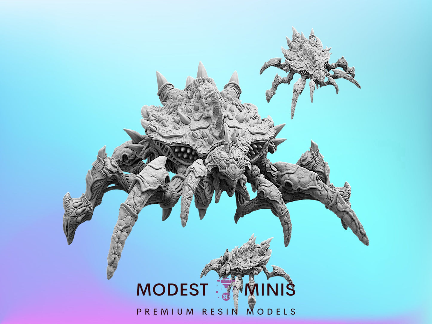 Evolved Lurkers | 28mm+ Scale Miniature | Sci fi | Papsikels