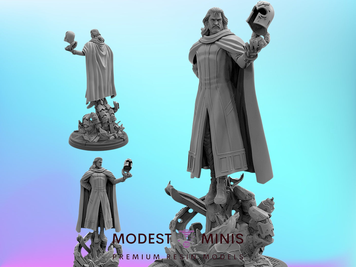 Magnet Master 97 | 32mm - 40mm Mini | Crisis Protocol Proxy | Superhero | Trident