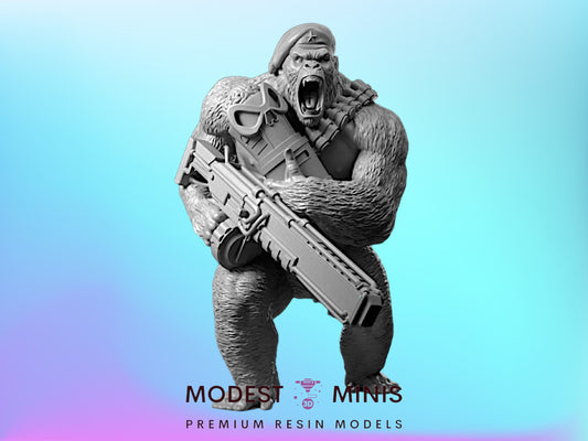 Mastermind Gorilla | 32mm - 40mm Mini | Crisis Protocol Proxy | Superhero | Legion
