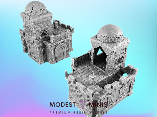Merchant House | 28mm - 40mm Scale | Desert Terrain | Scatter | EC3D