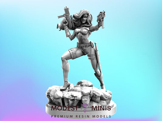 Metallic Merc - 32mm - 40mm Mini | Crisis Protocol Proxy | C27