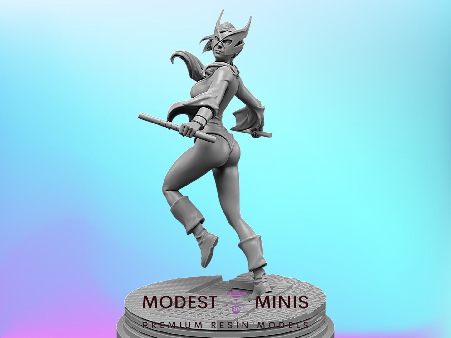 Silver Age Mockingbird | 32mm - 40mm Mini | Crisis Protocol Proxy | Superhero | C27