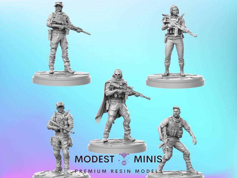 Military Figures – Modest Minis Studio