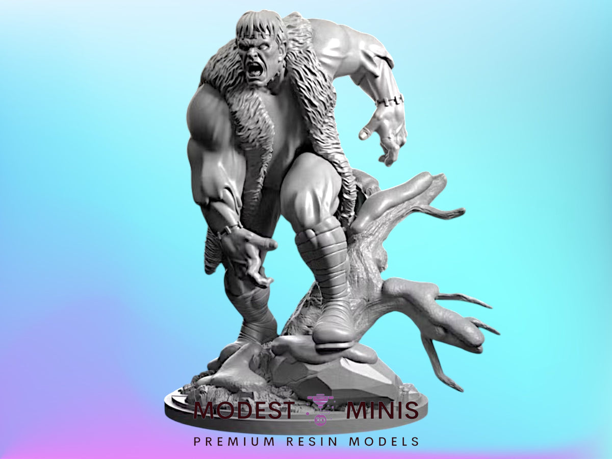Monster of Howling Commandos | 32mm - 40mm Mini | Crisis Protocol Proxy | Superhero | Legion