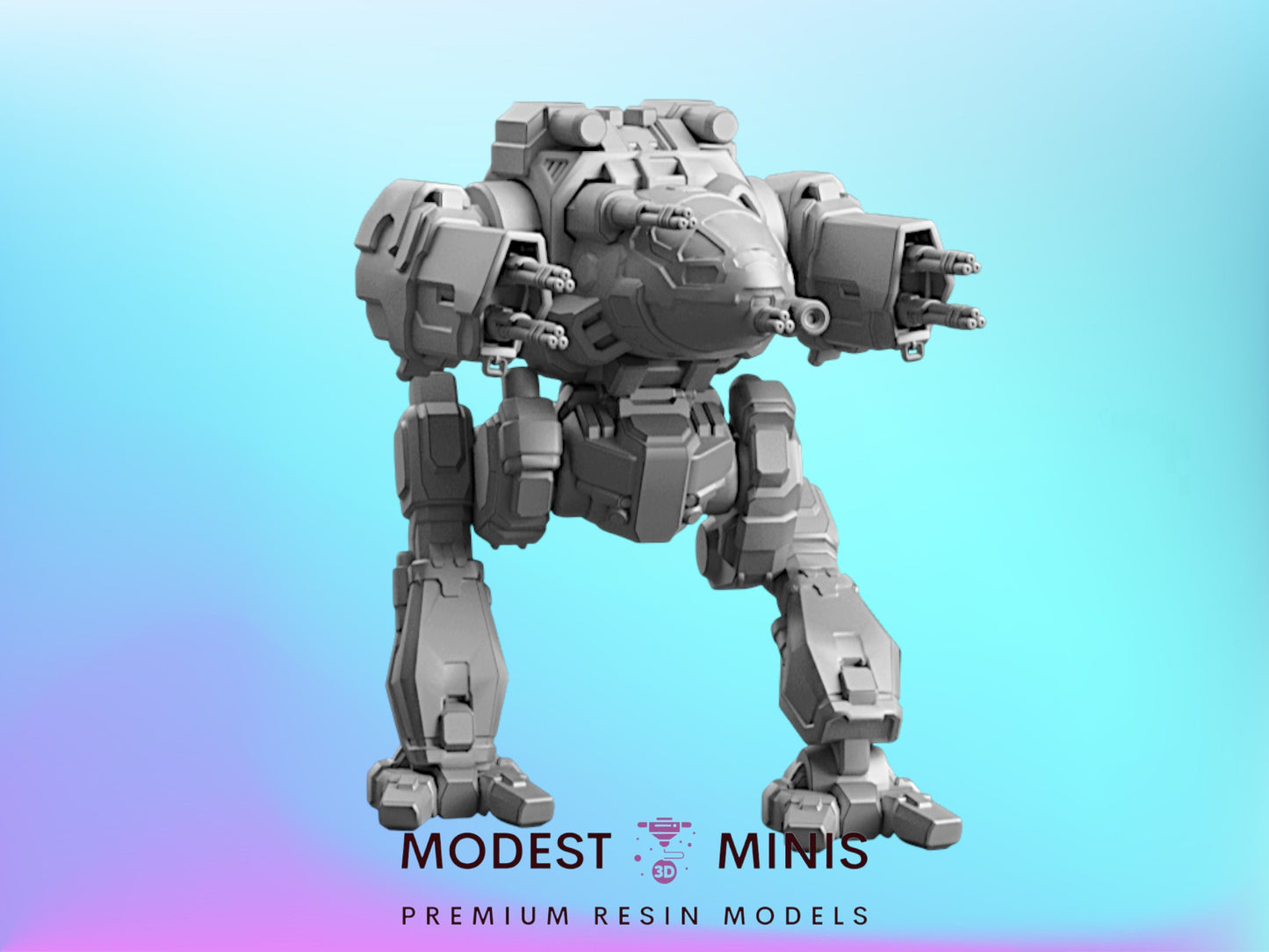Mad Moon | 1:265 | 6mm Battletech  Scale | Mecha