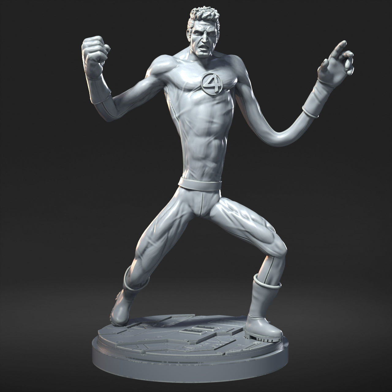 Fantastic Family - FF4 32mm - 40mm Mini | DnD Mini | Superhero | RN Estudio