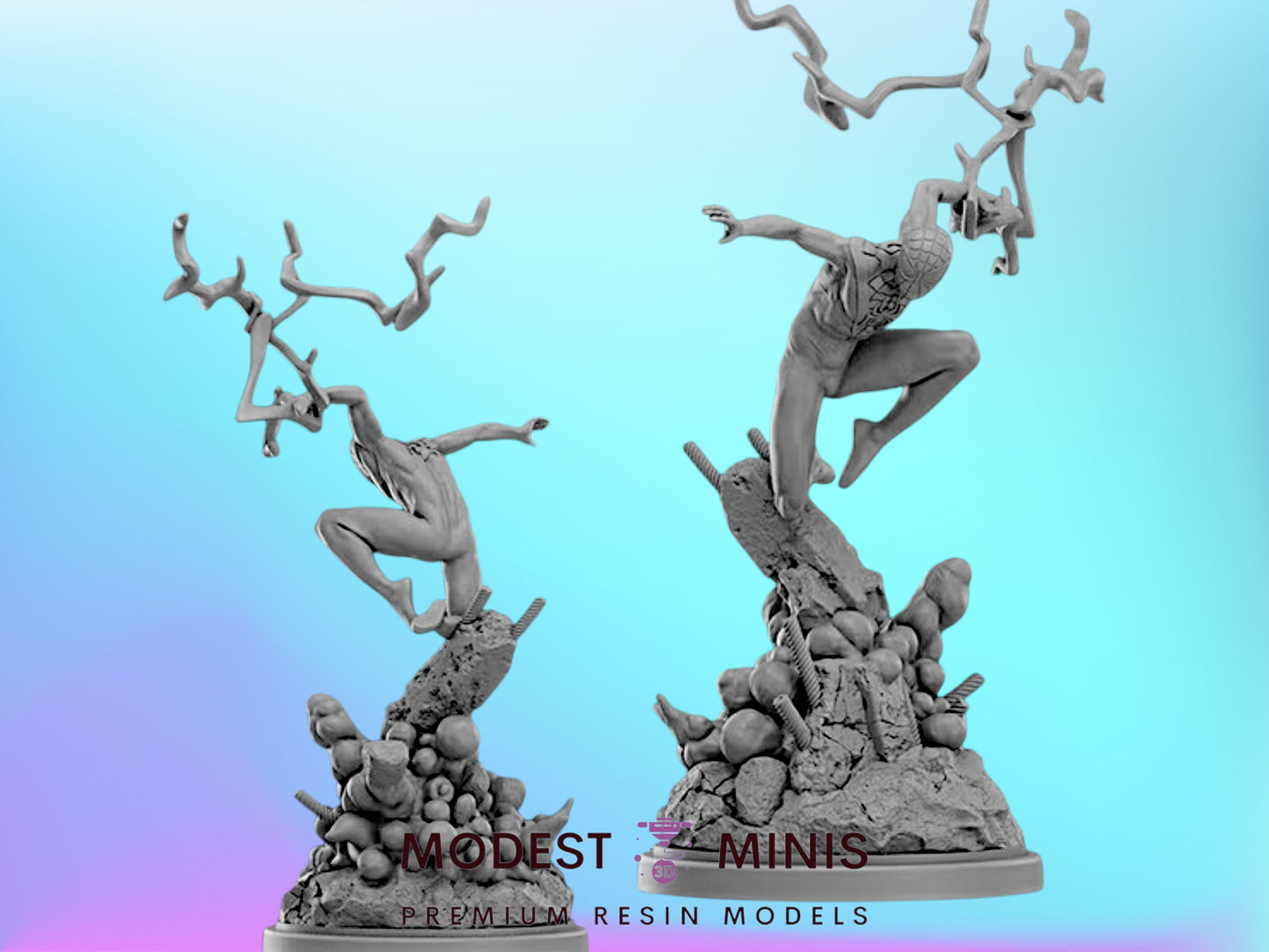 Multiversal Webrunner | 32mm - 40mm Mini | Crisis Protocol Proxy | Superhero | Hall of Heroes