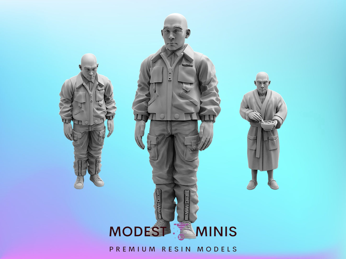 Space Crew Navigation Officer | 28mm+ Scale Miniature | Sci fi | Papsikels