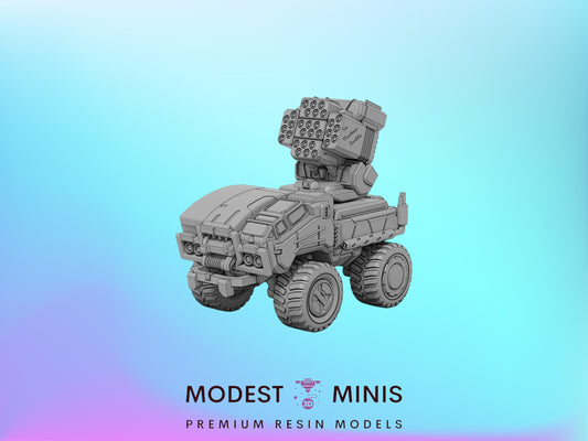 Light Nesun SRM | 1:265 | 285 | 6mm Battletech Scale | Sir Mortimer