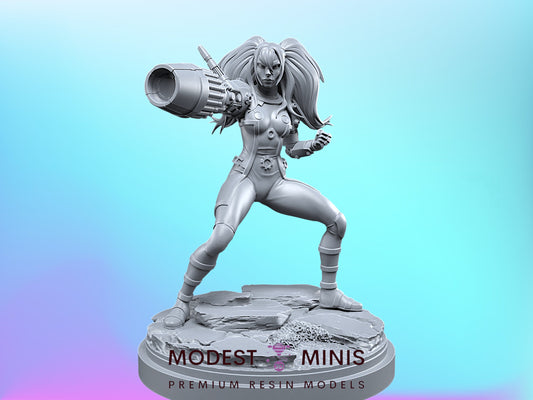 Omega Mutant Hunter | Sentinel 32mm - 40mm Mini | DnD Mini | Superhero | C27