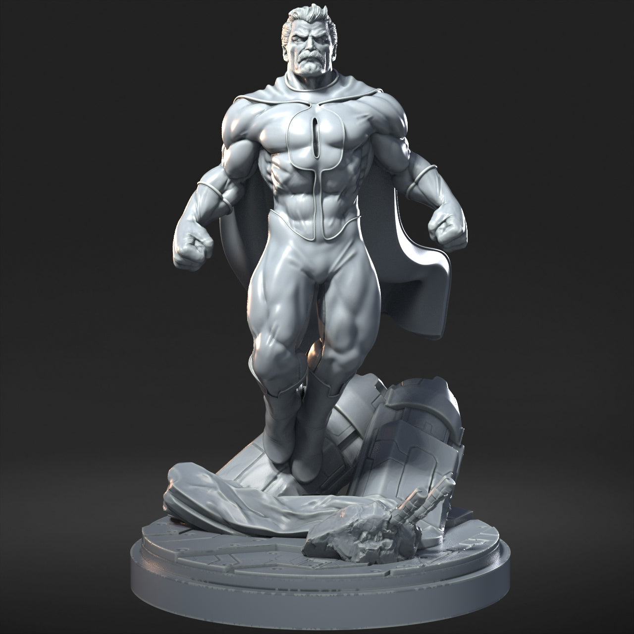 Champions Invencible - 32mm - 40mm Mini | DnD Mini | Superhero | RN Estudio