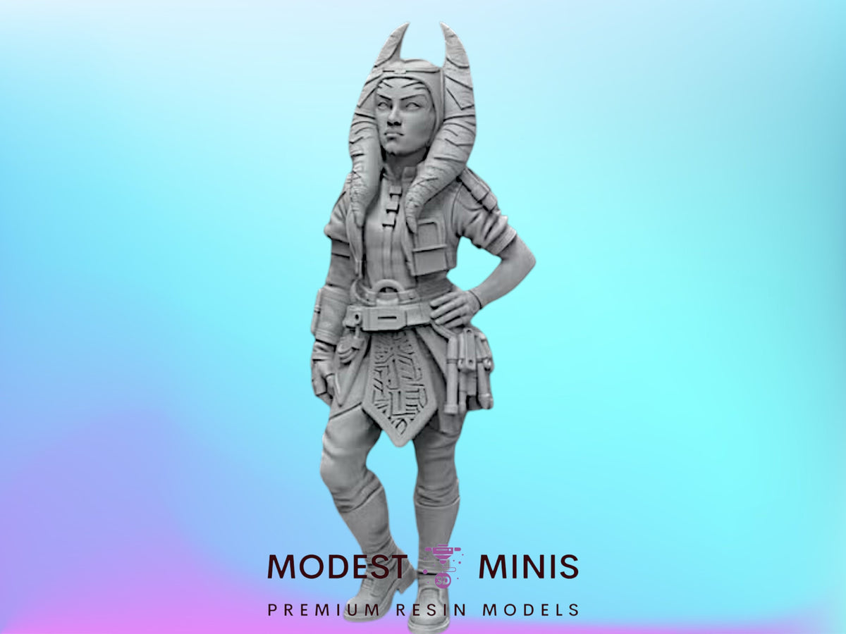 Separtist Operations Advisor Zero - 28mm - 100mm Scale  Black Remnant Star Wars Mini
