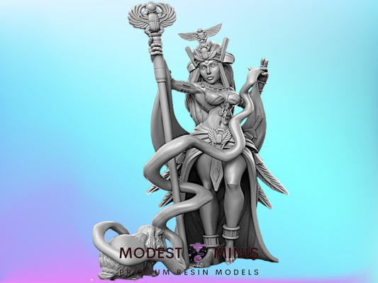 Oracle Dungeon Pinups - 28mm 32mm Scale DnD Miniature | RN Estudio