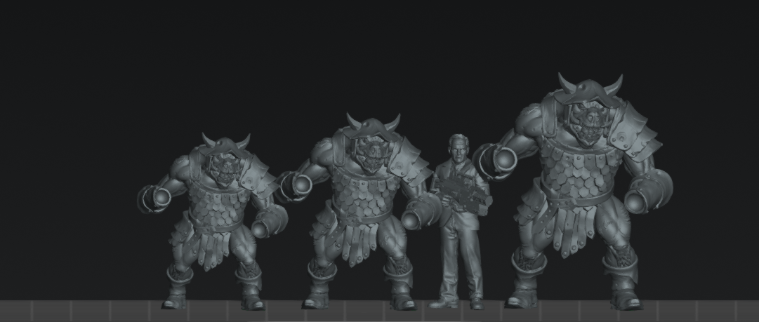 Guzthrog Orhog Shaman | 28mm - 75mm Scale Resin Minis | DnD | Frostgrave Artisan Guild Pig Orc