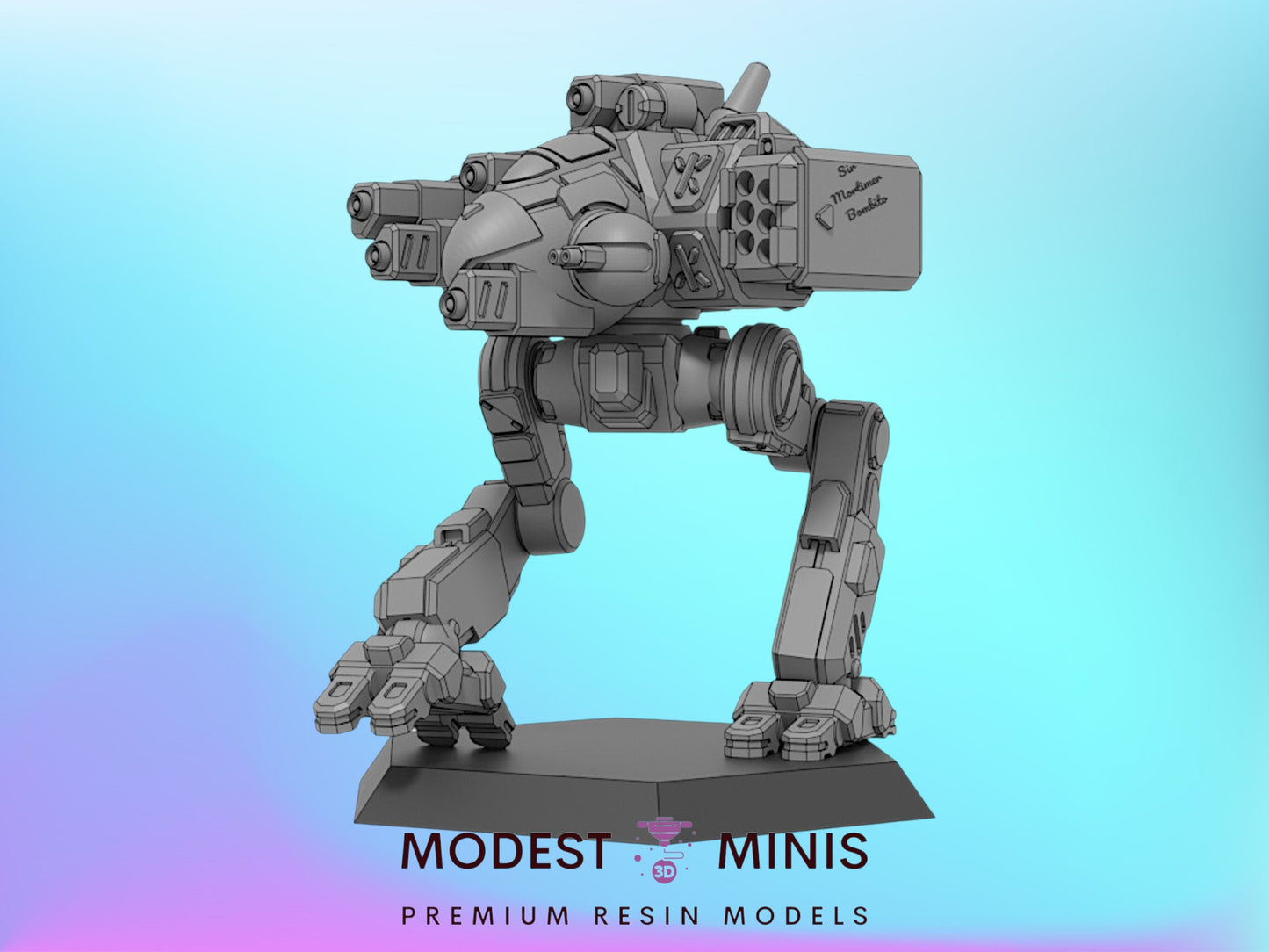 Osi 3D | 1:265 | 285 | 6mm Battletech Scale | Sir Mortimer