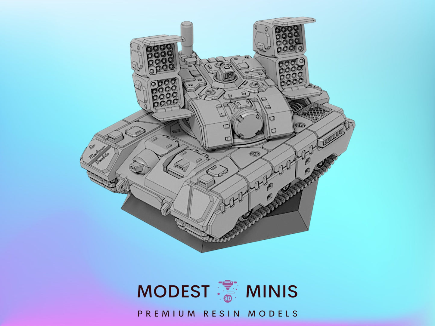 Partisan HT Lurms | 1:265 | 285 | 6mm Battletech Scale | Sir Mortimer