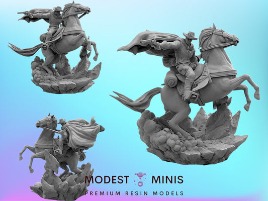 Phantom Rider | 32mm - 40mm Mini | Crisis Protocol Proxy | Superhero | Trident