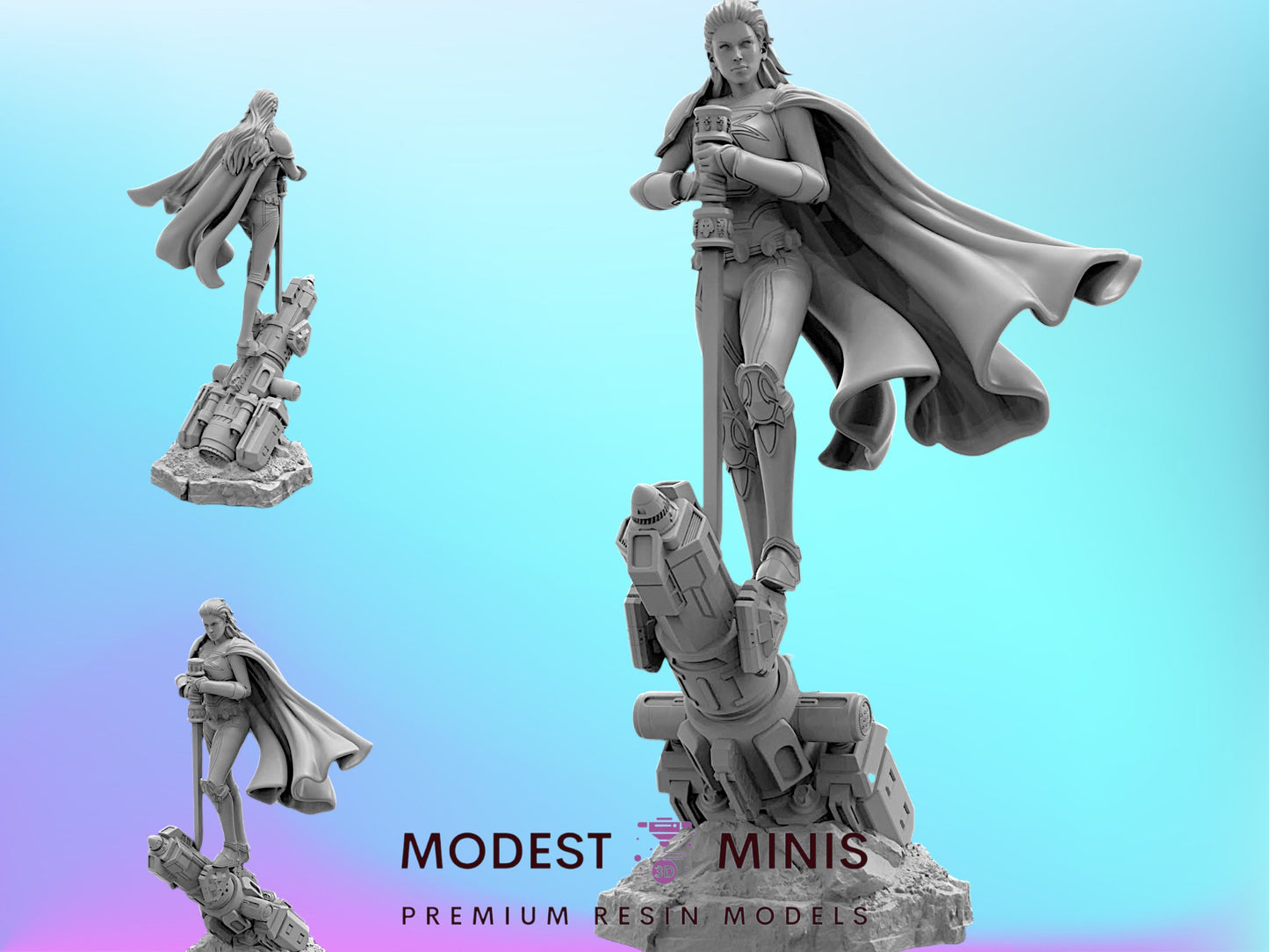 Phyla Vell | 32mm - 40mm Mini | Crisis Protocol Proxy | Superhero | Trident