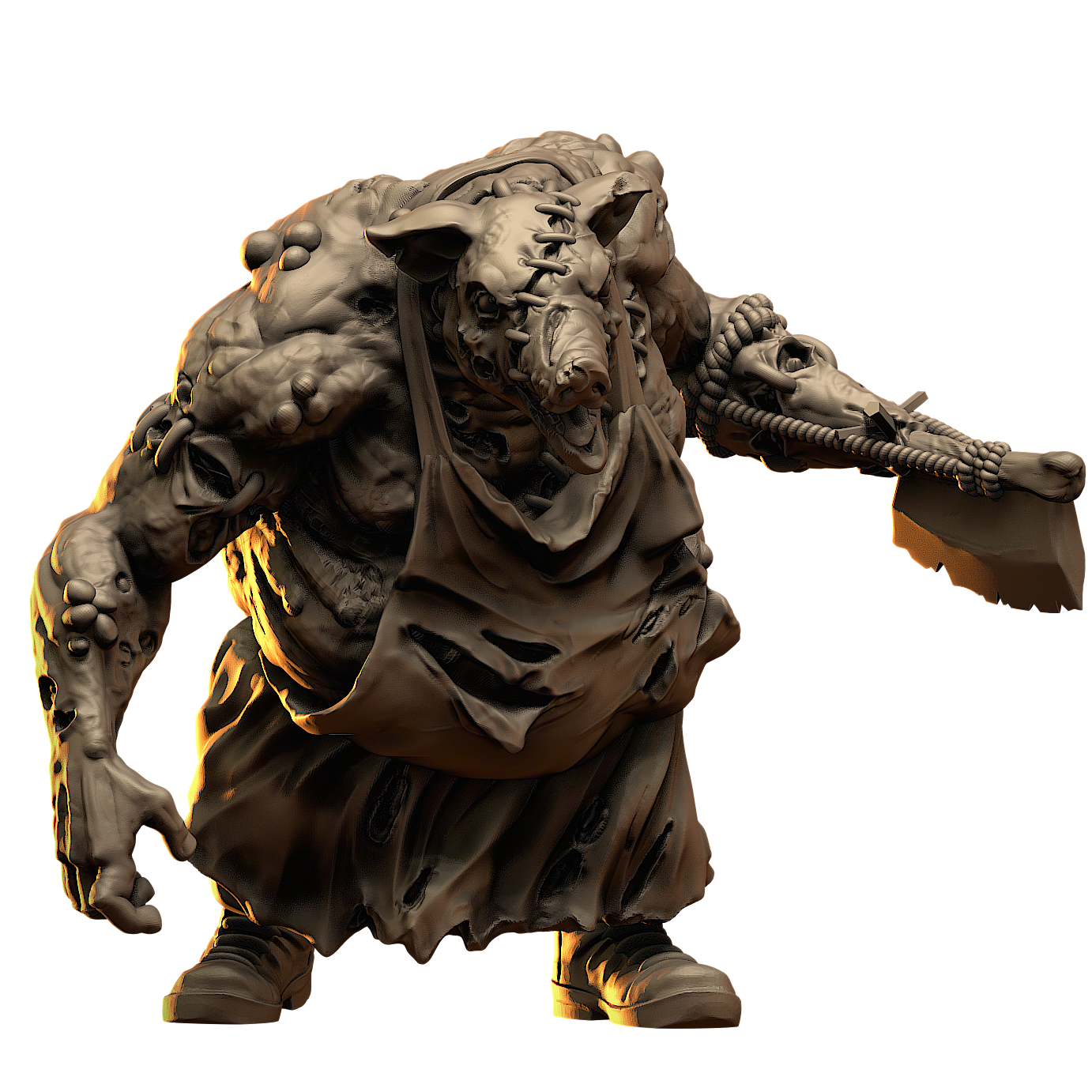 Cultist Zombies | 28mm - 100mm Scale Resin Mini | Zombicide | Vaultz