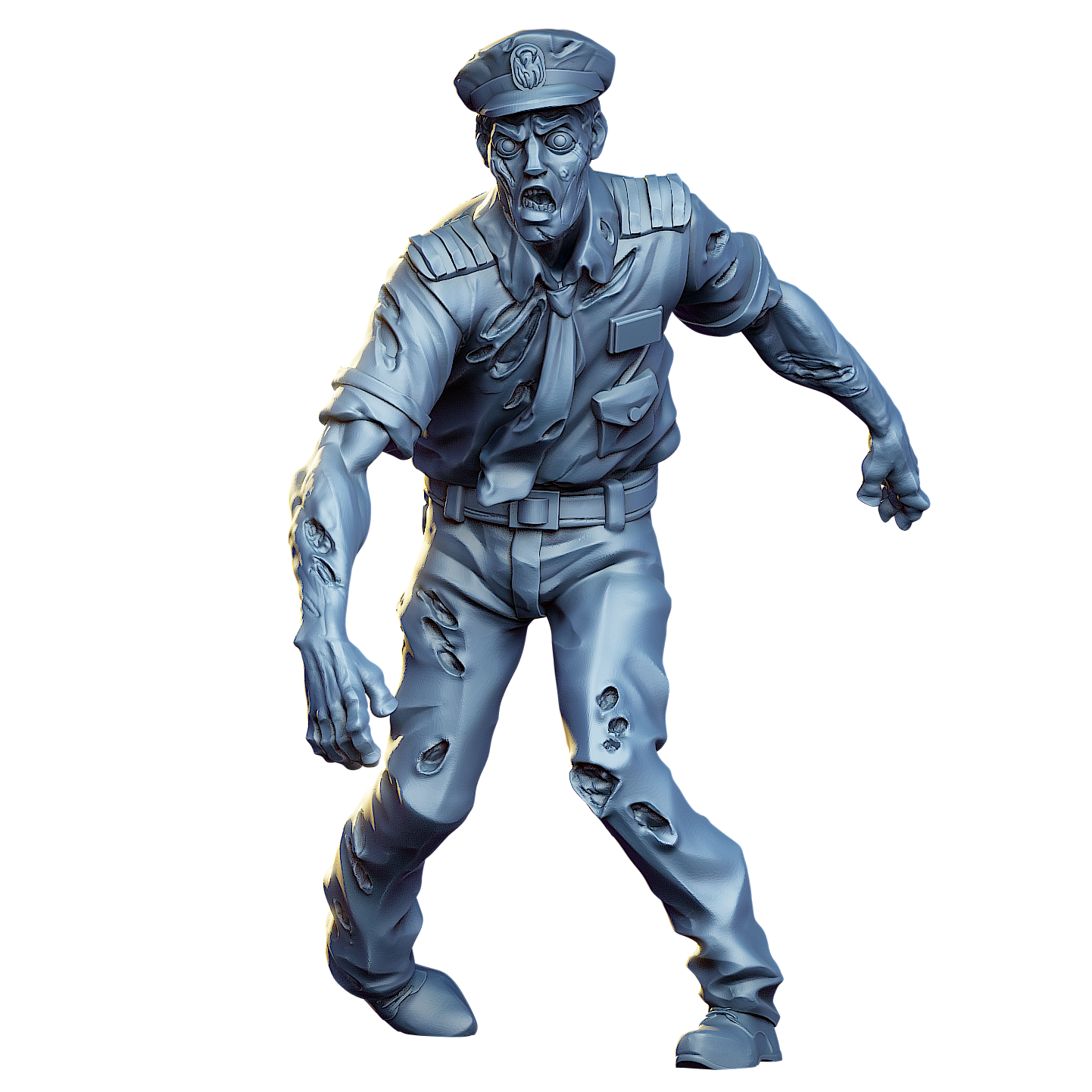 Dead Terminal Zombies and Survivors | 28mm - 100mm Scale Resin Mini | Zombicide | Vaultz