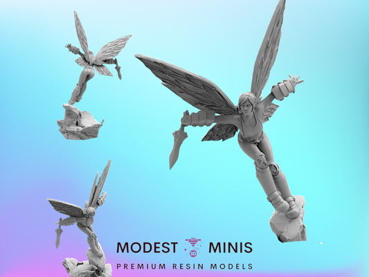 Pixie | 32mm - 40mm Mini | Crisis Protocol Proxy | Superhero | Trident