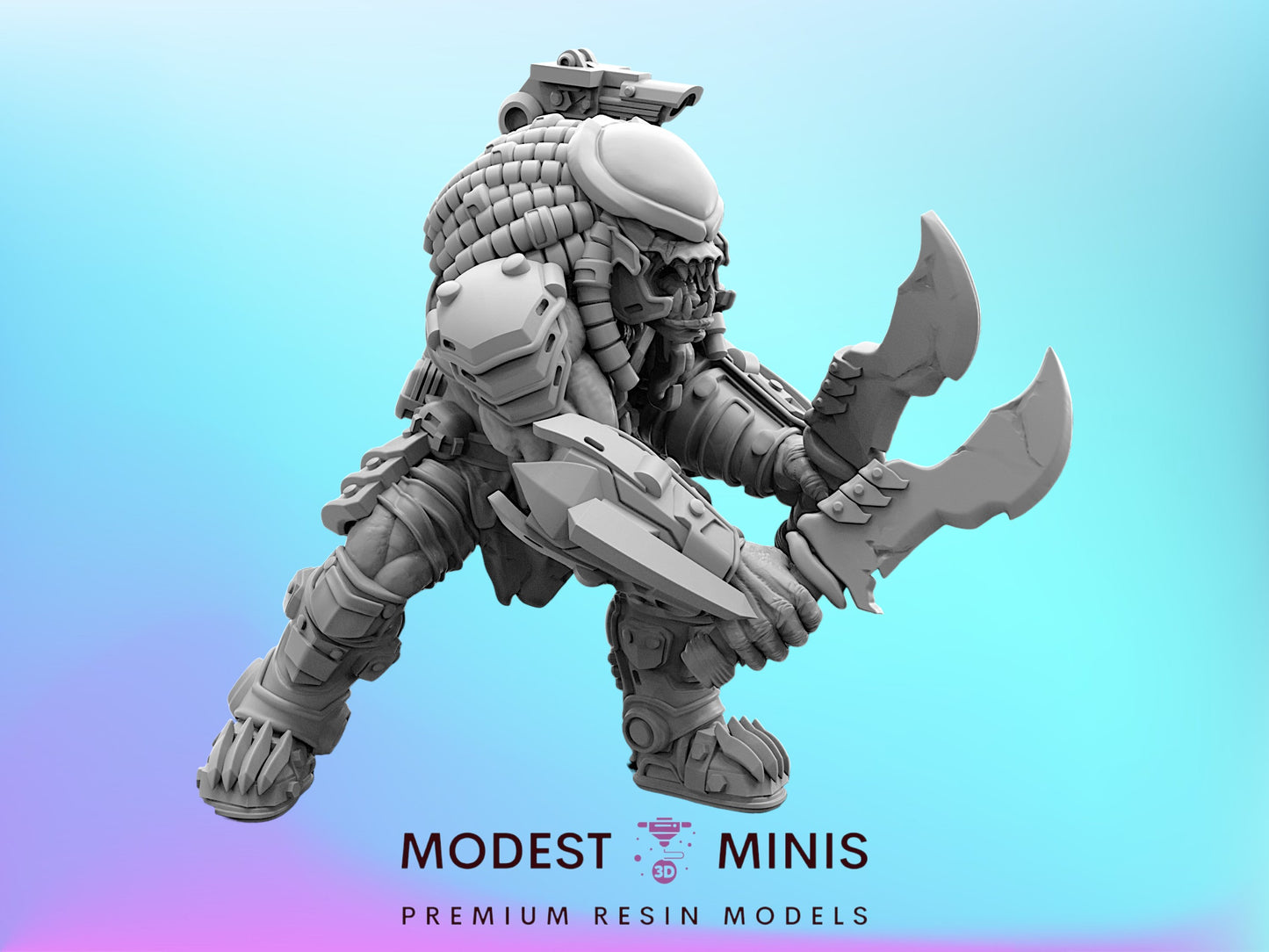 Predatork Butcher - 32mm Scale Sci Fi Aliens vs Predator | Papsikels