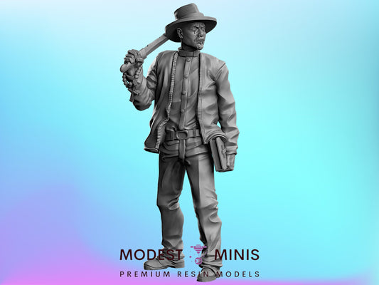 Survivor Priest | 28mm - 100mm Scale Resin Mini | Zombicide | Vaultz