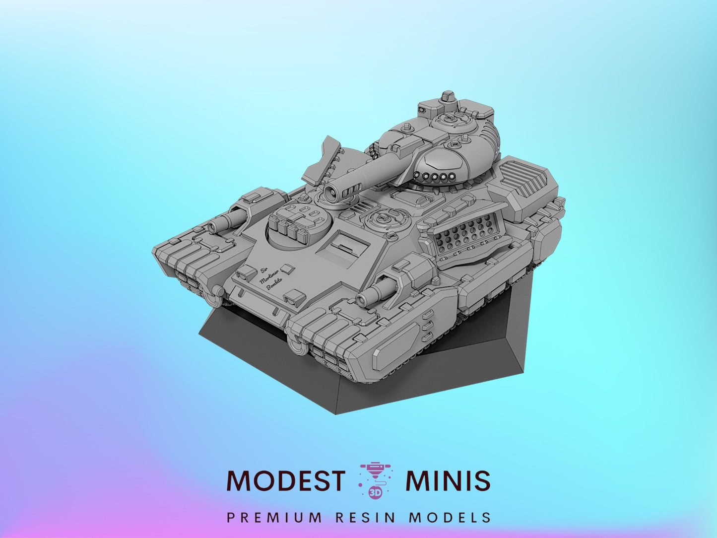 Pumka Heavy Tank | 1:265 | 285 | 6mm Battletech Scale | Sir Mortimer