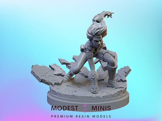 Quake | 32mm - 40mm Mini | DnD Mini | Superhero | C27