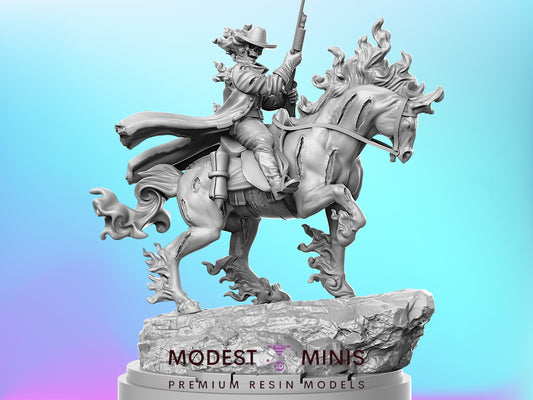 Pale Rider - 32mm 32mm - 40mm Mini | DnD Mini | Superhero | RN Estudio