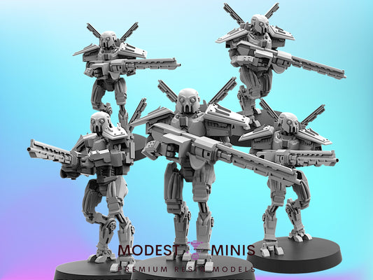 Compumaton Raid Troopers - 32mm Scale Sci Fi Helldivers Proxy | Papsikels