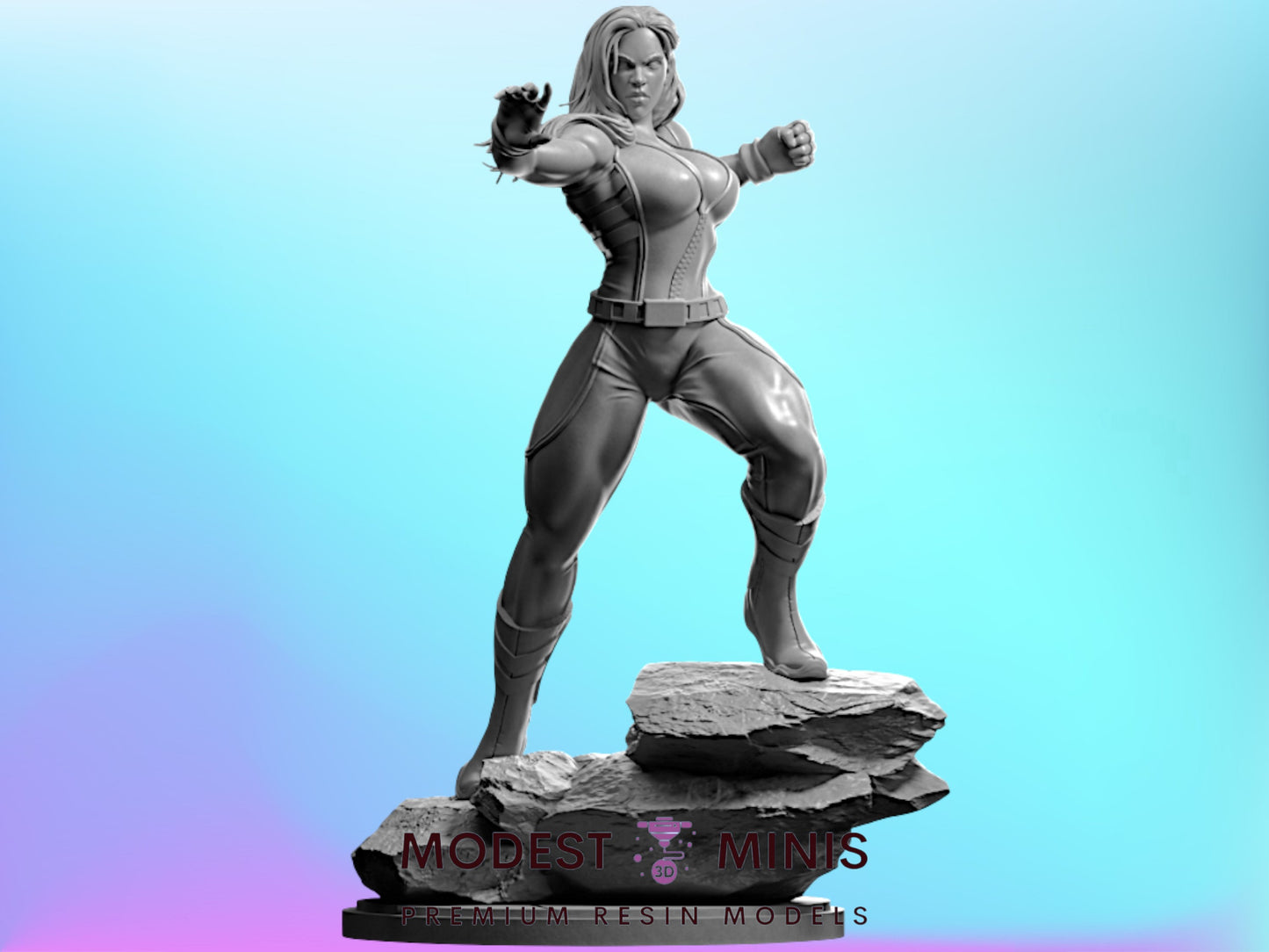 Red Gamma Cousin | 32mm - 40mm Mini | DnD Mini | Superhero | Legion