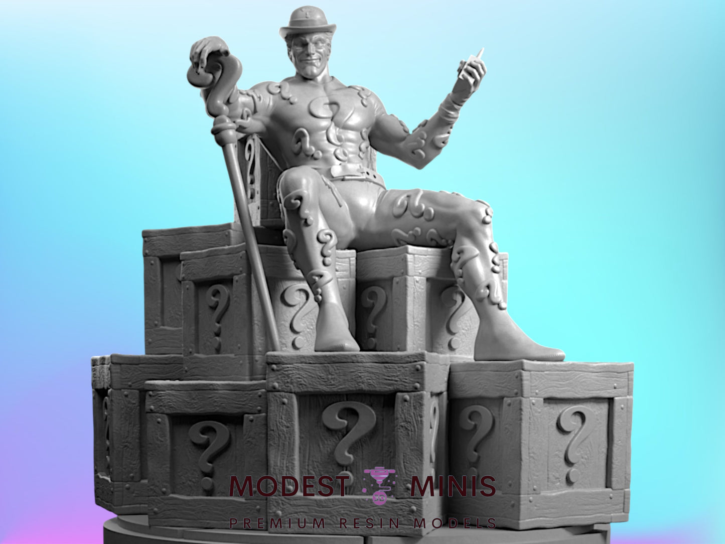 Legion Riddler | Resin Miniature Proxy for Crisis Protocol
