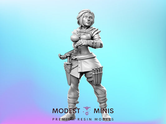 Rogue Dungeon Pinups - 28mm 32mm Scale DnD Miniature | RN Estudio