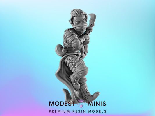 Rogue Human Female | 25mm - 75mm Scale | DnD | EC3D Fantasy Mini | Everyday Heroes