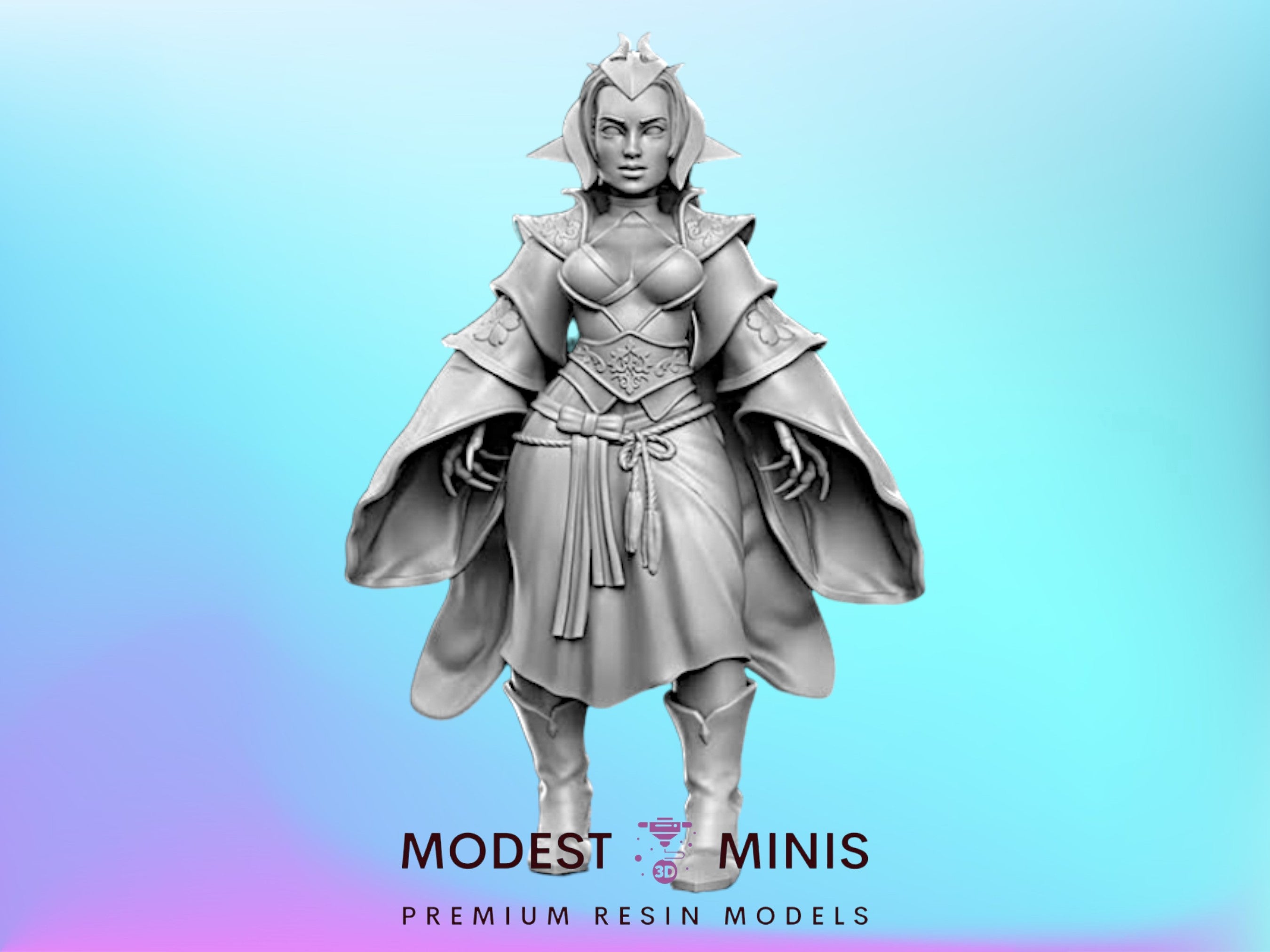 Silli - 32mm Scale DnD Miniature | Dungeons and Dragons | JRPG Mini ...