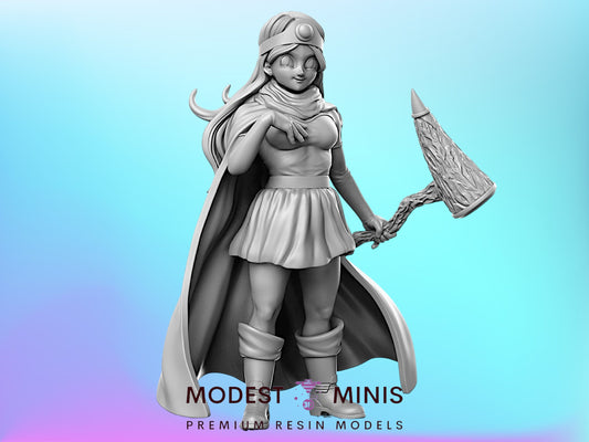 DQ Sage - 32mm Scale DnD Miniature | Dungeons and Dragons | JRPG Mini - RN Estudio