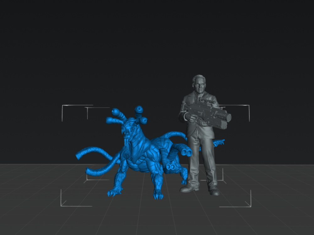 Cyber Quickdeath - 28mm+ Scale Miniature | Sci fi | Cyberpunk | Papsikels