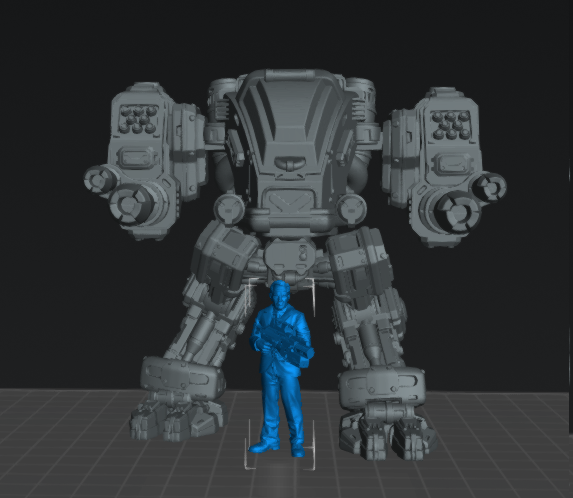 Armored Assault Walker | 28mm - 75mm Scale Aliens Miniature | Papsikel