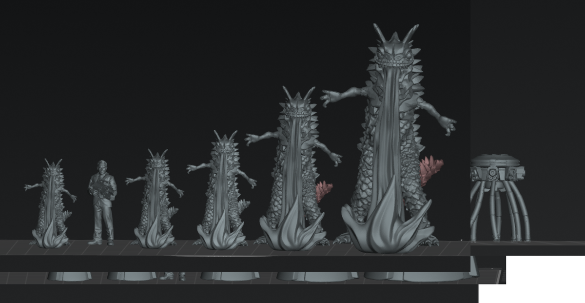 Kaipaps Bemlar - Resin Cyberpunk Guyver Miniature  | Papsikels